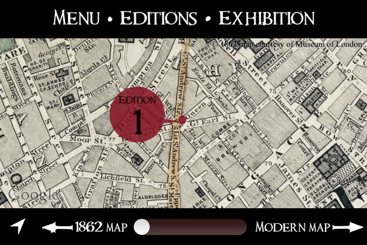 Streetmuseum: Dickens' Dark London
