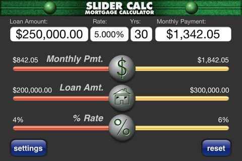 Slider Calc (Free) - Mortgage Calculator screenshot 2