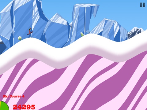 Crazy Little Skier HD screenshot 3