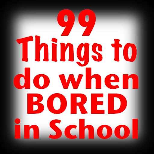 99 Things To Do When Bored In School icon