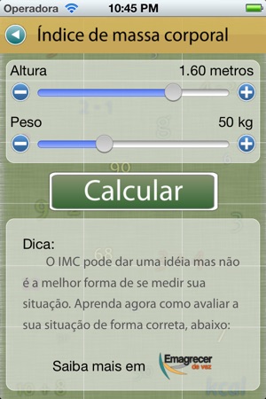 Emagrecer de Vez - Calculadoras Free(圖2)-速報App