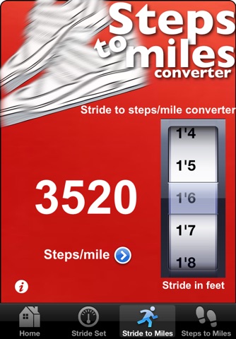 Steps To Miles & Stride Converter screenshot 3