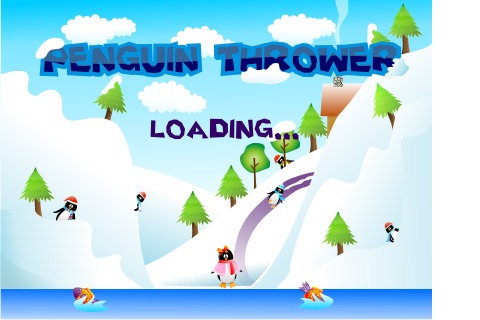 Penguin Thrower - A Hungry Whale in the Ocean screenshot 2