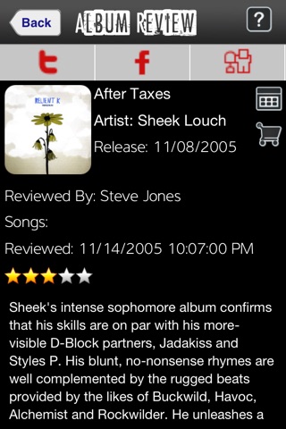 Music Reviews screenshot 3