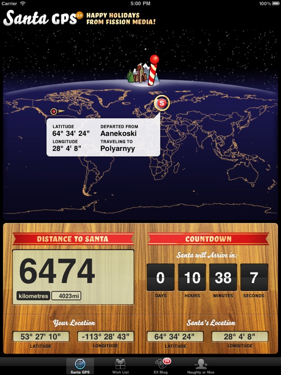 Santa GPS HD