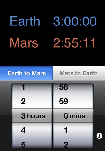 Mars Surface Durations screenshot 2