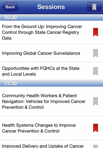 2012 CDC National Cancer Conference screenshot 3