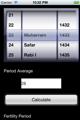 حاسبة الحمل الهجرية Hijri pregnancy calculator screenshot 3