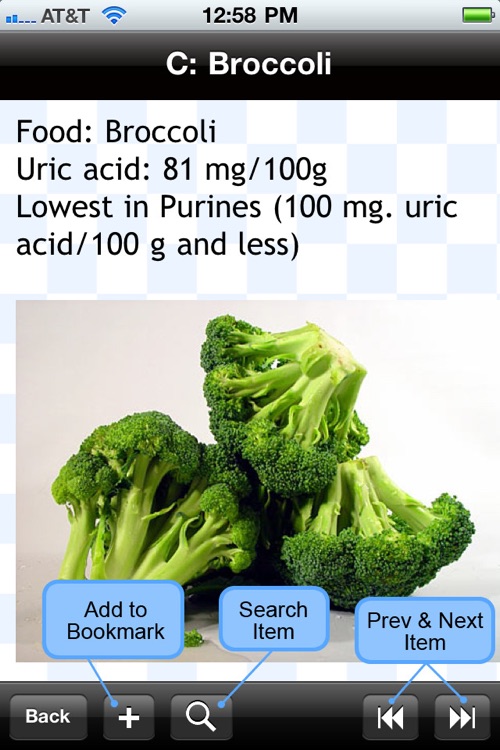 Purine and Uric Acid Food List screenshot-4