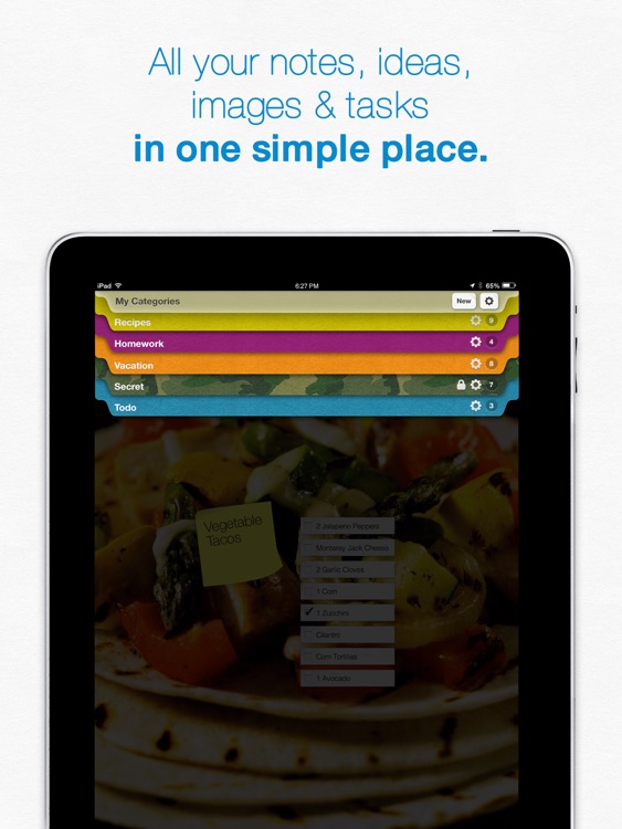 Sticky Notes iPad - Reminders & Notes App - with Alarms and Sharing