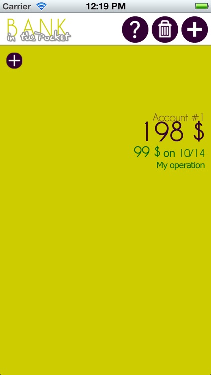 Bank in the pocket Lite screenshot-3
