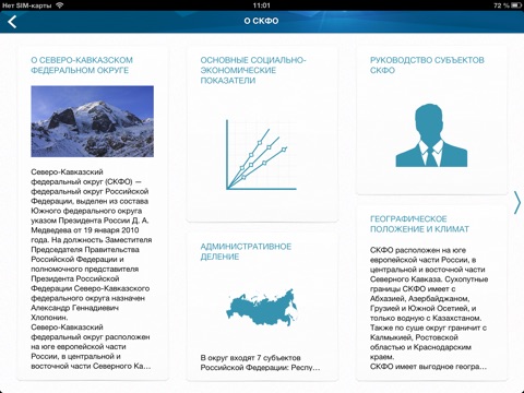 Инвестиционный портал СКФО screenshot 2