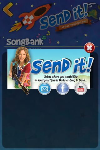 Laurie Berkner Sing and Send screenshot 3