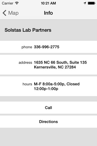 Solstas Lab Finder screenshot 4