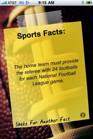 Sports Factoids screenshot 2