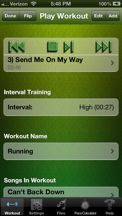 iWorkout Lite - Music At Your Pace