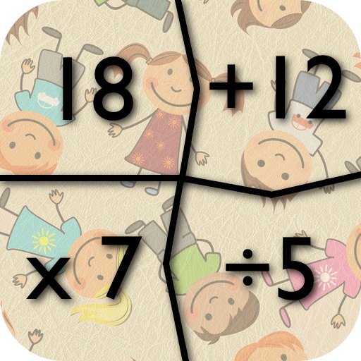 60 second maths challenge for kids iOS App