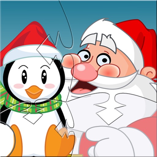 A Penguin Christmas - JigSaw Puzzles for Kids with Santa, Penguins, Polar Bears, Reindeer and Fun Holiday Carols!