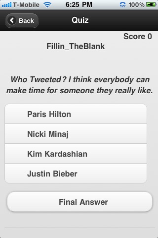Fillin The Blank The App screenshot 3