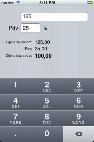 PDV Kalkulator screenshot 4