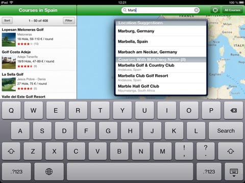 Albrecht Golf Guide for iPad screenshot 3