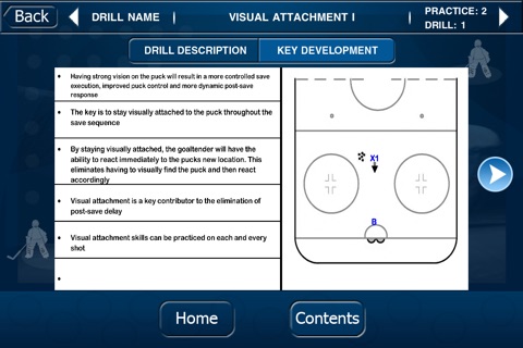 Hockey Goalie Drills Lite screenshot 2