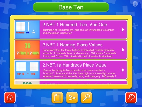 Math Second Grade -  Common Core curriculum builder and lesson designer for teachers and parents screenshot 3