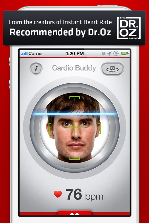 Cardio Buddy - Touchless Camera Heart Rate Monitor by Azumio