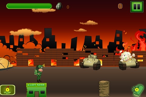 Crazy Jet pack GI John FREE -  Awesome Rocket Rider Hero Adventure screenshot 2