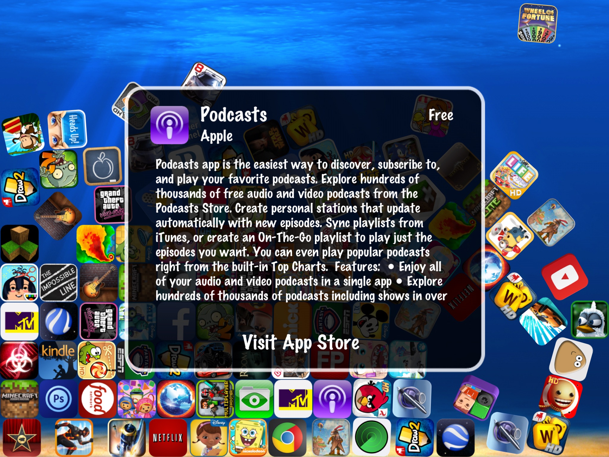 App Ocean HD screenshot 2
