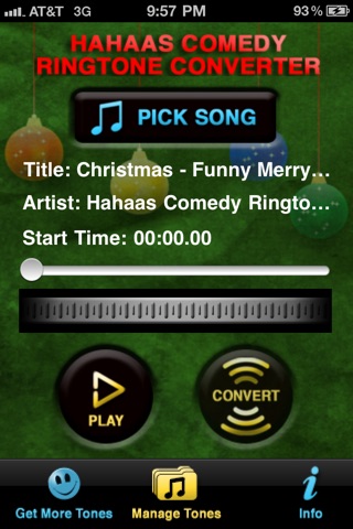 Christmas Ringtone Converter (FREE) screenshot 2