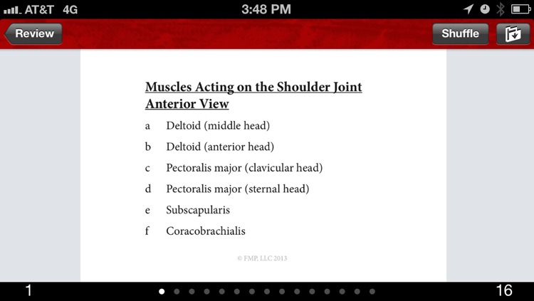 Anatomy & Kinesiology Flashcards screenshot-4