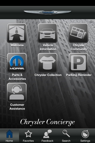 Chrysler Concierge CA screenshot 2