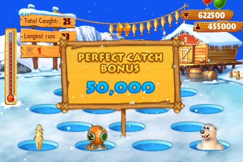 Gone Ice Fishing Lite screenshot 2