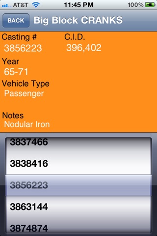 Big Block Chevy Casting Numbers screenshot 4