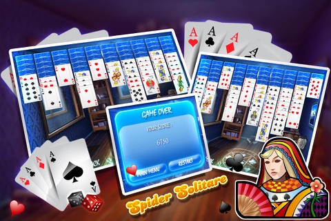 Spider Solitaire:2014 Upgraded Version screenshot 2