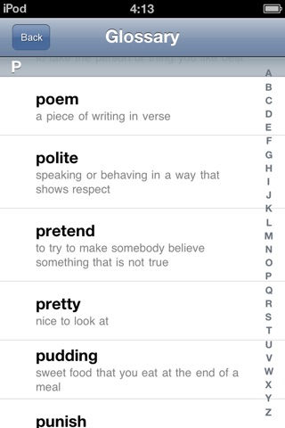 Through the Looking-Glass: Oxford Bookworms Stage 3 Reader (for iPhone) screenshot 4