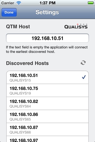 QTM Remote screenshot 4
