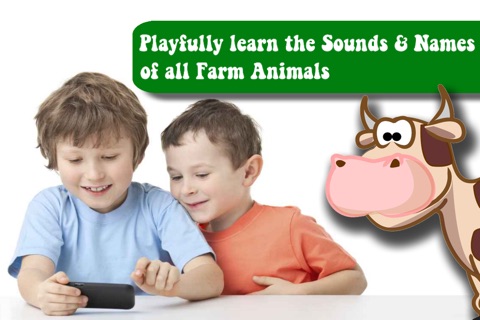 Farm Animals Cartoon Jigsaw Puzzle for kids and toddlers screenshot 3