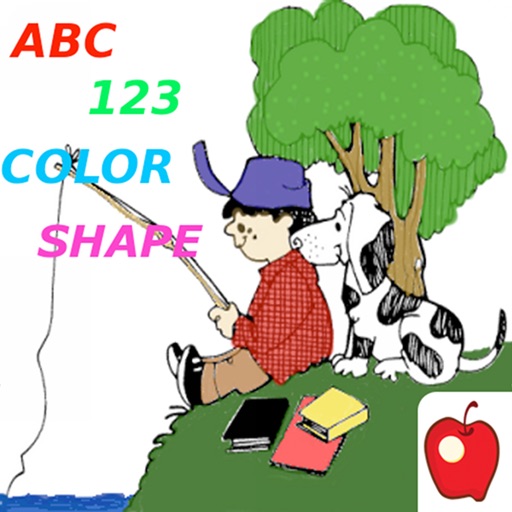 Fishing Toddler for learning ABC, 123, Color, Shape