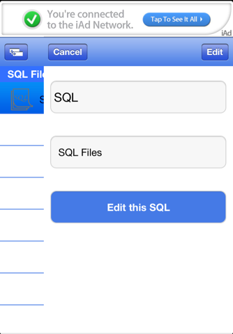 MINAMO Free : SQL Editor & Reference screenshot 4