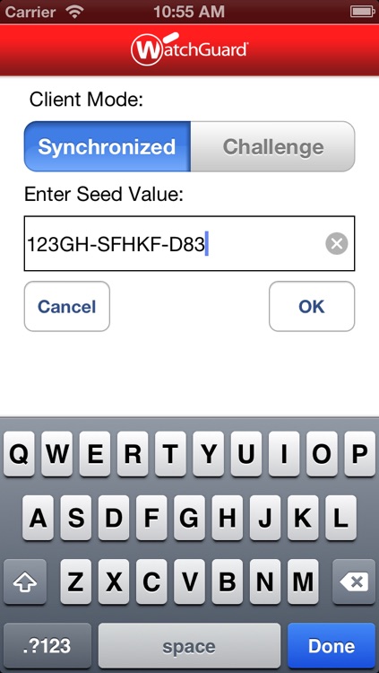 WatchGuard Mobile OTP screenshot-4