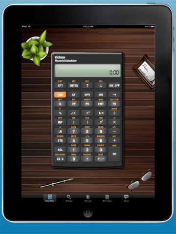 BA Financial Calculator for iPad screenshot 2