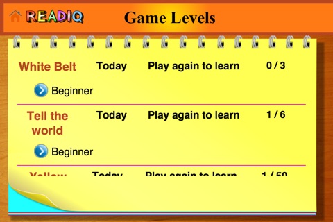 ReadIQ : English screenshot 3