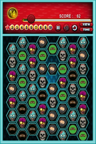 Ninja vs Zombie Stack Attack Puzzle Game screenshot 4