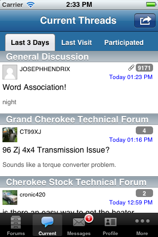 Jeep Cherokee Forum CherokeeTalk screenshot 2
