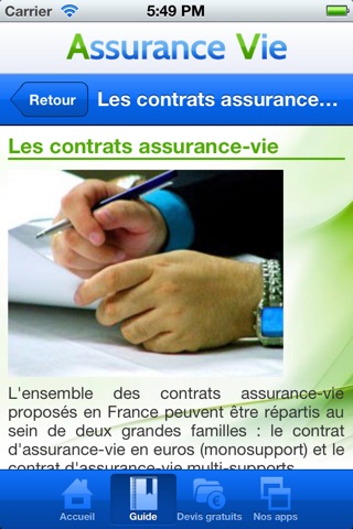 Assurance-Vie screenshot 3