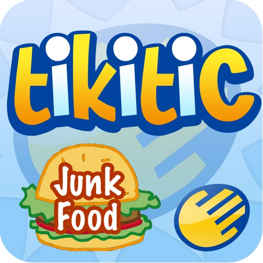 Tikitic Junk Food: a word game for Food junkies... Icon