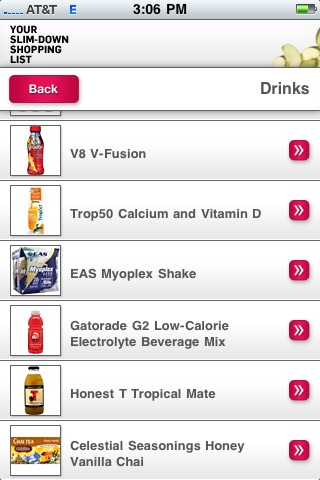 Slim Down Shopping List screenshot-3