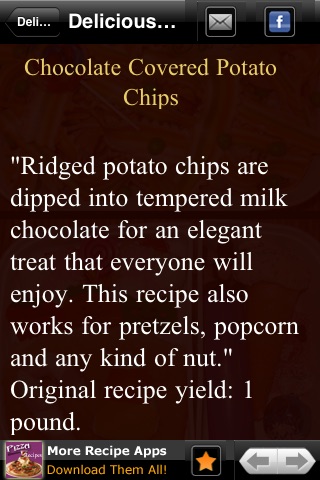 DELICIOUS CANDY RECIPES 1.1 IOS